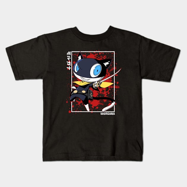 Morgana Persona 5 Kids T-Shirt by Otaku Emporium